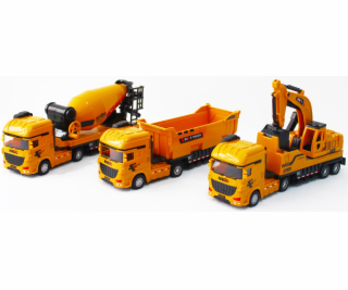 Stavení auta - 3 druhy