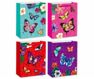 Dárková taška L - Motýli