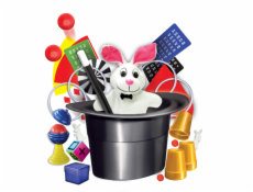 Kouzelný klobouk 125 triků + Dárek v hodnotě 250Kč