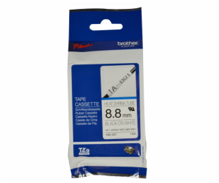 BROTHER smršťovací bužírka HSE221 / bílá-černá / 8 / 8 mm