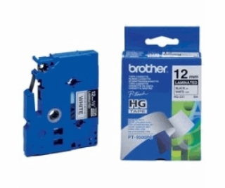Brother - HGE231V5, bílá / černá, 12 mm (pro PT 9xxx) - b...