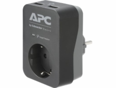 APC Essential SurgeArrest přepěťová ochrana, 1 zásuvka, černá (489565)