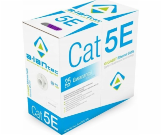 Kábel ALANTEC U/UTP Cat.5e LSOH Dca 4PR 305m (PURPLE plášť)