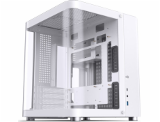 Tvrzené sklo Jonsbo TK-1 2.0 Micro-ATX Case – bílé