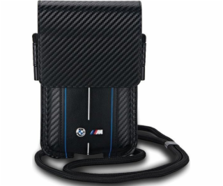 Taška na peněženku BMW BMW Carbon Blue Stripes – taška na...
