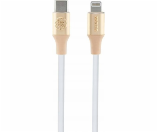 Kabel USB s logem Guess  Ebossed – kabel USB-C na Lightni...