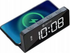 Denver Budík Denver ECQ-103 s QI indukční nabíječkou (10W)
