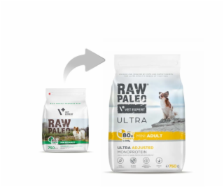 RAW PALEO Ultra Mini Adult Turkey - suché krmivo pro psy ...