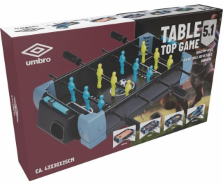 Hrací stůl Umbro 5 v 1, stolní fotbal, tenis, vzdušný hokej