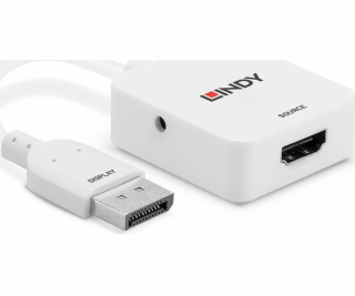 Lindy DisplayPort - HDMI AV adaptér bílý (38303)