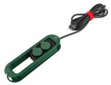 Viking síťová prodlužovací zásuvka R247, 2x AC 230V, IP44, délka 4,7 m
