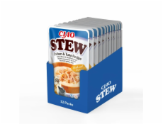 INABA Ciao Stew Chicken & Tuna - maškrta pre mačky - 40g