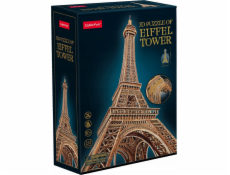 Krychlové zábavné 3D puzzle 314 dílků Eiffelova věž