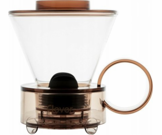Clever  Dripper - Skleněný kávovar 500ml, transparentní h...