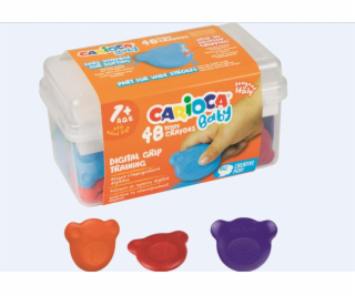 Carioca Pastelky Teddy Bears Baby box 48 ks