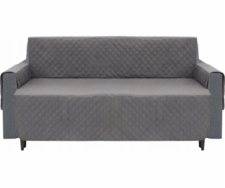 PEJSEK 110 cm PAŘÍŽSKÝ POTAH NA SEDAČKU, ŠEDÝ