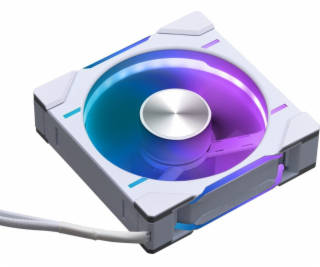 Ventilátor PHANTEKS D30 PWM Reverse Air D-RGB - 120mm bílý