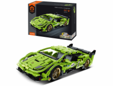 Stavebnice Sportovní auto zelené 457 ks