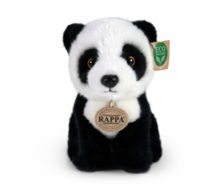 Rappa Plyšová panda sedící 18 cm ECO-FRIENDLY