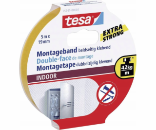 Tesa  Powerbond Montageband Indoor 5m 19mm
