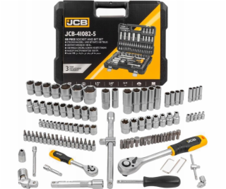 Sada nářadí JCB  KEYS SET 108 ks. 1/2 1/4