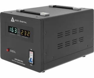 AZO digitální stabilizátor napětí AVR-3000 PRO 3000VA / 1...