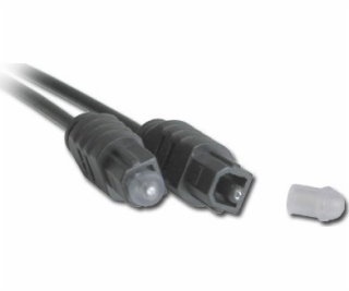 Toslink audio optický SPDIF prepojovací kábel M/M 20m, o2...
