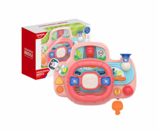 Interactive steering wheel for kids Huanger HE0542