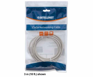 Intellinet 340427 síťový kabel Šedá 0,5 m Cat6 U/UTP (UTP)