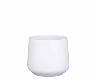 Hrniec Mica Amber 1087663, keramika, H 17 cm, biely