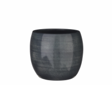 Hrniec Mica Lester, keramika, O 24 cm, tmavomodrý