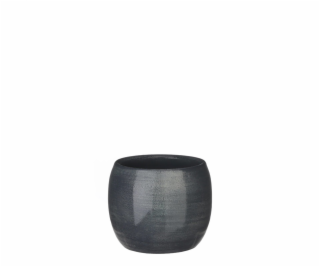 Hrniec Mica Lester, keramika, O 14 cm, tmavomodrý