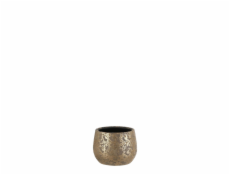 Hrniec Mica Clemente 1055434, keramika, H 16,5 cm, zlatý