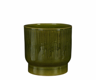 Hrniec Mica Thiago 1138394, keramika, V 22 cm, zelený