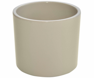 Keramický hrniec DOMOLETTI WALEC STRUCTUR, O19 cm, hnedý