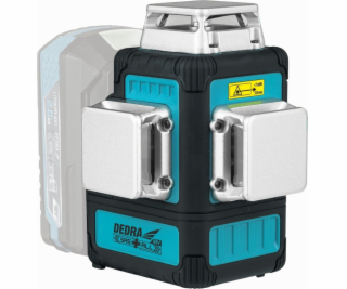 Dedra Multilaser 3D 18V, zelený, pouzdro SAS