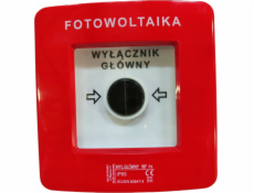DZIEW Elektromet 911440 WF-1s fotovoltaický protipožární spínač, 2 proudové cesty 12A NC-NO, povrchová montáž, automat.
