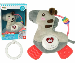 Interaktivní výukové LeanToys Šedé zvukové melodie Zebra ...