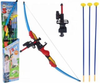 Sportovní lukostřelecký set Luk na tři šípy zaměřovač 98 cm