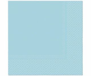 Ubrousek, 330 mm x 330 mm, modrý, 20 ks.