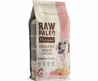 VET EXPERT Raw Paleo Healthy Grain Puppy Losos a ječmen -...