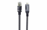 PremiumCord Ethernetový kabel USB-C na LAN RJ45 10/100/1000, 2m