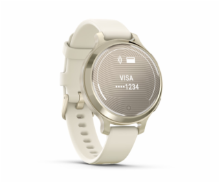 GARMIN LILY 2 ACTIVE,Smart hodinky, Lunar/Gold
