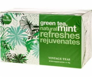 Vintage Teas Vintage Teas Green Tea Mint - 30 sáčků