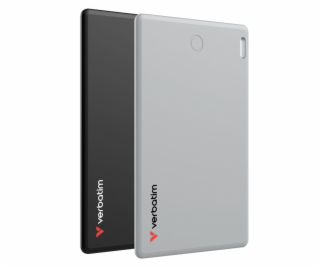 1x2 Verbatim My Finder Card BT schwarz/silber  MYFCR-02BS...