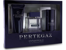 Saphir Pertegaz Dynamique Pour Homme set parfémovaná voda ve spreji 100ml + sprchový gel 230ml + deodorant 150ml