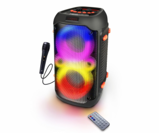 Esperanza EP156 BT FM LED RGB KARAOKE reproduktor černý 20W