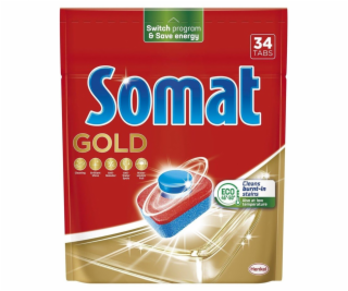 Tablety do myčky Somat gold, 34 ks.
