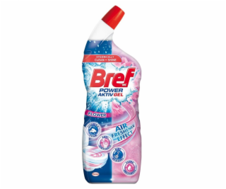 Čistič toaletních mís BREF POWER AKTIV GEL FLOWER, 700 ml