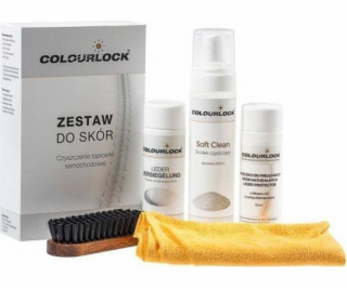 Colourlock Sada na čištění měkké kůže s pečujícím mlékem
